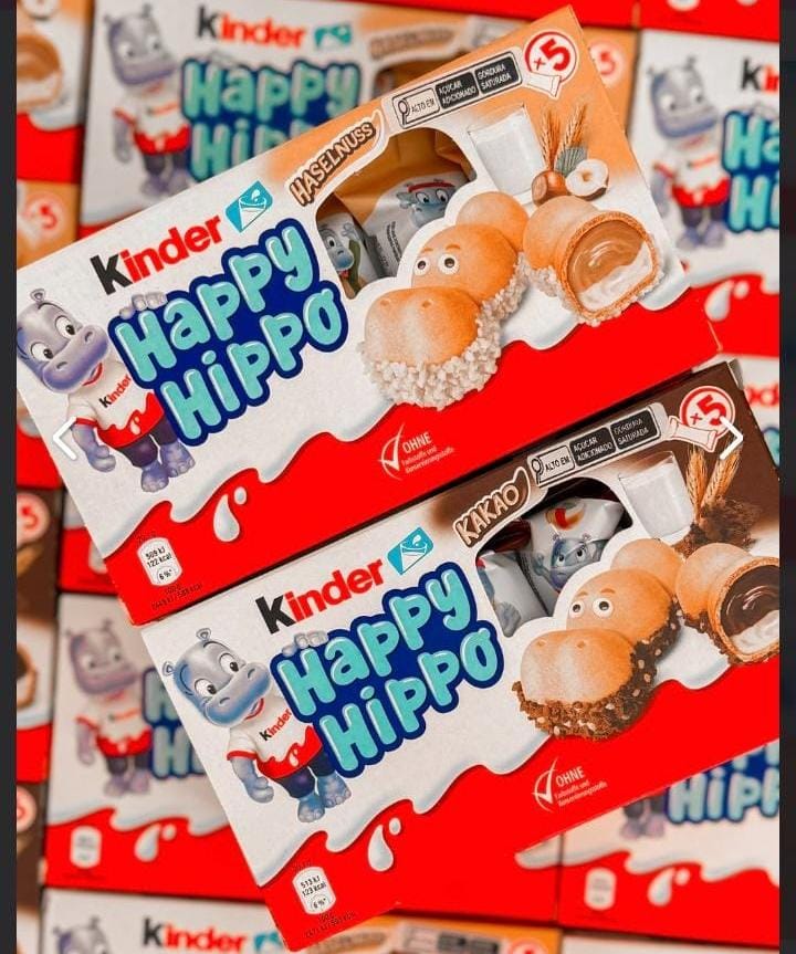 Kinder Happy Hippo — Caja de 5 unidades