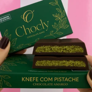 Chocolate Dubái Knefe (Blanco y Negro con Pistache)