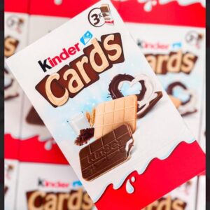 Kinder Cards x3